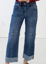 Load image into Gallery viewer, Emme Sassy Denim Risen Brand Pants
