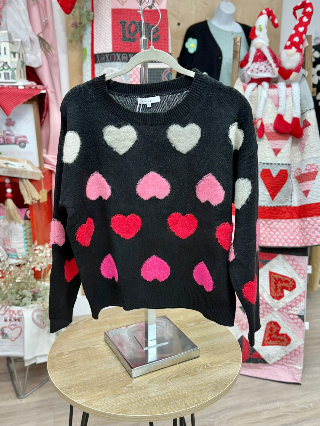 Black Heart POP Pullover