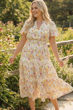 Load image into Gallery viewer, [PLUS] Holland Floral Dress - stretch elastic
