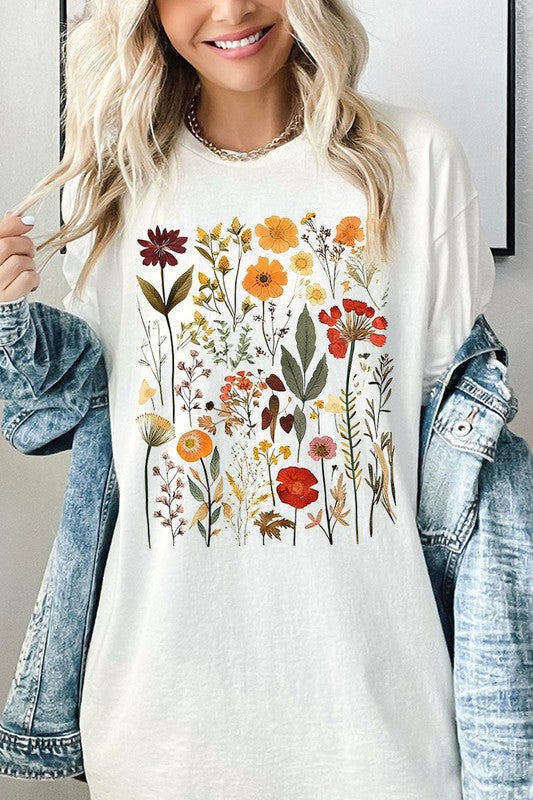 [PLUS] Wildflower Graphic Tee