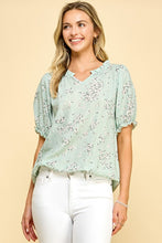 Load image into Gallery viewer, [XL] Mint Cottage Blouse
