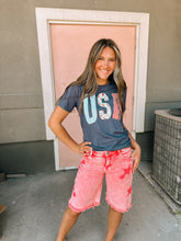 Load image into Gallery viewer, STAR Struck Bermuda Shorts-Super Stretch
