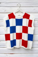 Load image into Gallery viewer, USA CHECK Pullover Top
