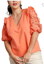 Load image into Gallery viewer, [PLUS SIZE] Bloom Catcher Coral Top
