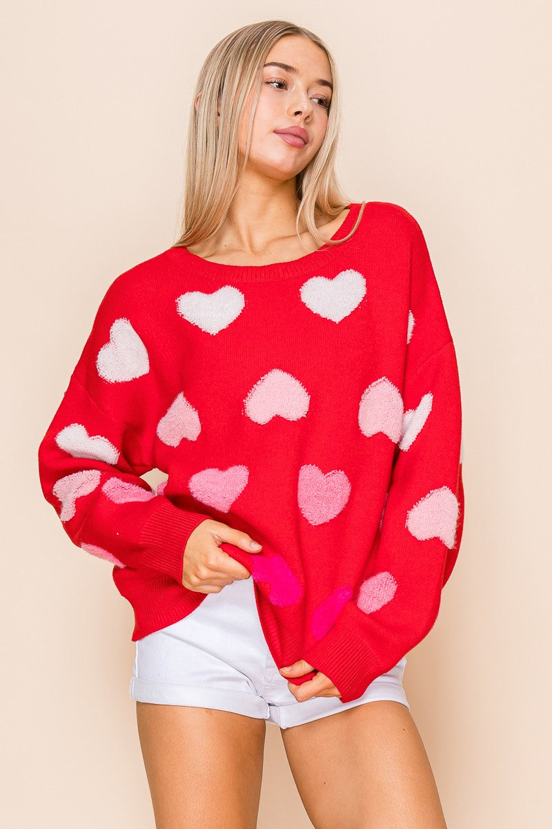 Pink Heart POP Pullover (Copy)