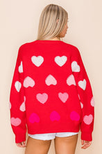 Load image into Gallery viewer, Pink Heart POP Pullover -Stretchy
