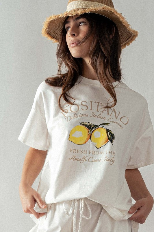 Lemons & Sunshine Graphic Artisan Tee