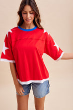 Load image into Gallery viewer, All Star Bball Raglan Trendy Top
