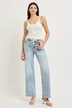 Load image into Gallery viewer, ALL Star Rope Barrel Track Wide Leg Denim- Stretchy

