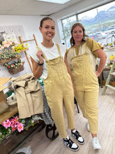 Load image into Gallery viewer, Mustard Free Soul overalls-stretch denim
