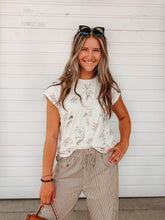 Load image into Gallery viewer, Soft Wildflower Vest Top- Stretchy
