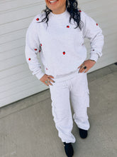 Load image into Gallery viewer, [HOTBUY] Strawberry Sweet Fleecy Sweat Soft Set- 2 items 1 price
