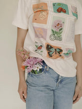 Load image into Gallery viewer, Flower Stamp Artisan Graphic Tee
