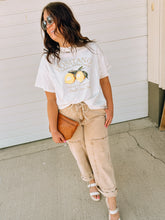 Load image into Gallery viewer, Tan Mineral Pants-elastic waist

