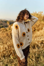 Load image into Gallery viewer, Sunflower Knit Cardigan
