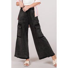 Load image into Gallery viewer, Cargo Midnight Boho Mineral Pants-stretchy
