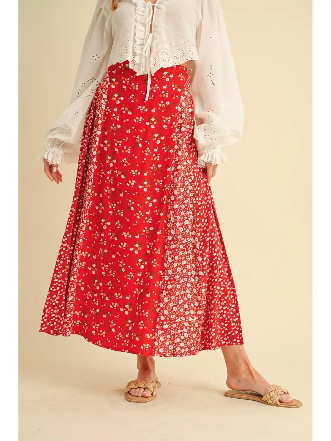 Poppy Elastic Waist Skirt