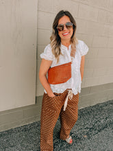 Load image into Gallery viewer, Tiny Dot Twill Drawstring Pants
