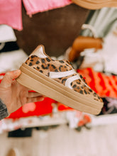 Load image into Gallery viewer, Leopard Gazelle Dupe Sneaker Platform
