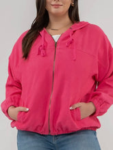 Load image into Gallery viewer, Hot Pink Aviva Brushed Jacket
