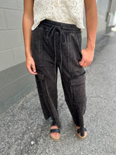 Load image into Gallery viewer, Cargo Midnight Boho Mineral Pants-stretchy
