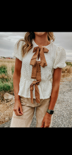 Load image into Gallery viewer, Emma Bow Tie Blouse
