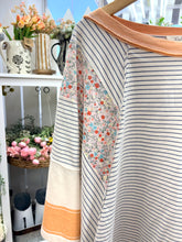 Load image into Gallery viewer, Prescott STRIPED MIX PRINT WASHED TOP
