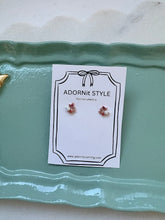 Load image into Gallery viewer, Diamond Circle Mini Earring- Sterling Silver
