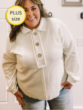 Load image into Gallery viewer, [PLUS] Piper Button Down Pullover
