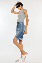 Load image into Gallery viewer, Callie KanCan Denim Bermuda Boxy-Stretch
