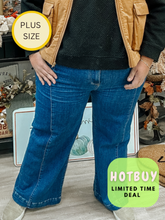 Load image into Gallery viewer, PLUS SIZE] Highton Wide Leg Denim- STRETCHY
