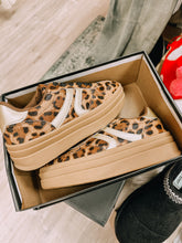 Load image into Gallery viewer, Leopard Gazelle Dupe Sneaker Platform
