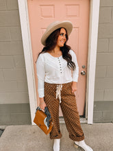 Load image into Gallery viewer, Tiny Dot Twill Drawstring Pants
