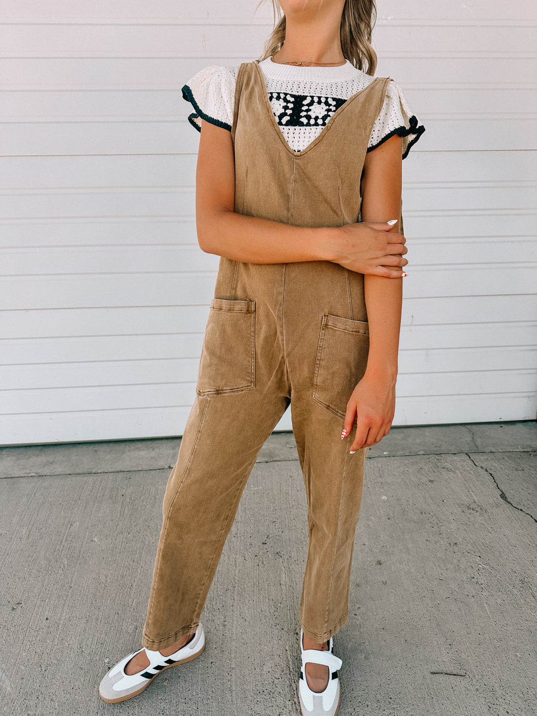 Highland Carmel  Jumper-stretch denim