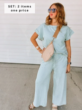 Load image into Gallery viewer, Soft Aqua Trendy Set - 2 items one price
