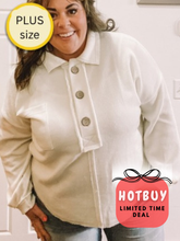 Load image into Gallery viewer, [PLUS] Piper Button Down Pullover
