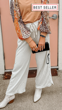 Load image into Gallery viewer, Ivory Free Soul Wide Leg Pants-Stretchy
