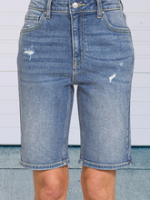 Load image into Gallery viewer, Harper Bermuda Shorts-Stretchy
