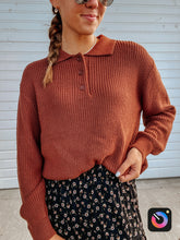 Load image into Gallery viewer, Koko Collared Knit Sweater
