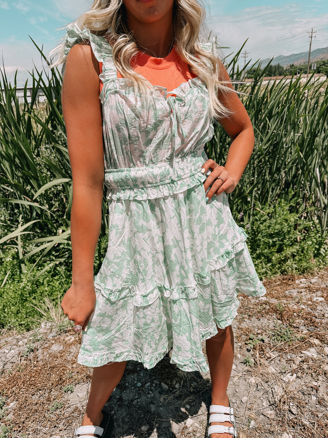 Flirty Mint Dress