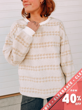 Load image into Gallery viewer, [CLEARANCE] Creme Tonal Cuddle Soft Pullover
