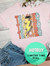 Load image into Gallery viewer, [SALE] TEACHER Graphic Tee
