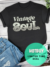 Load image into Gallery viewer, Vintage Soul Graphic Tee
