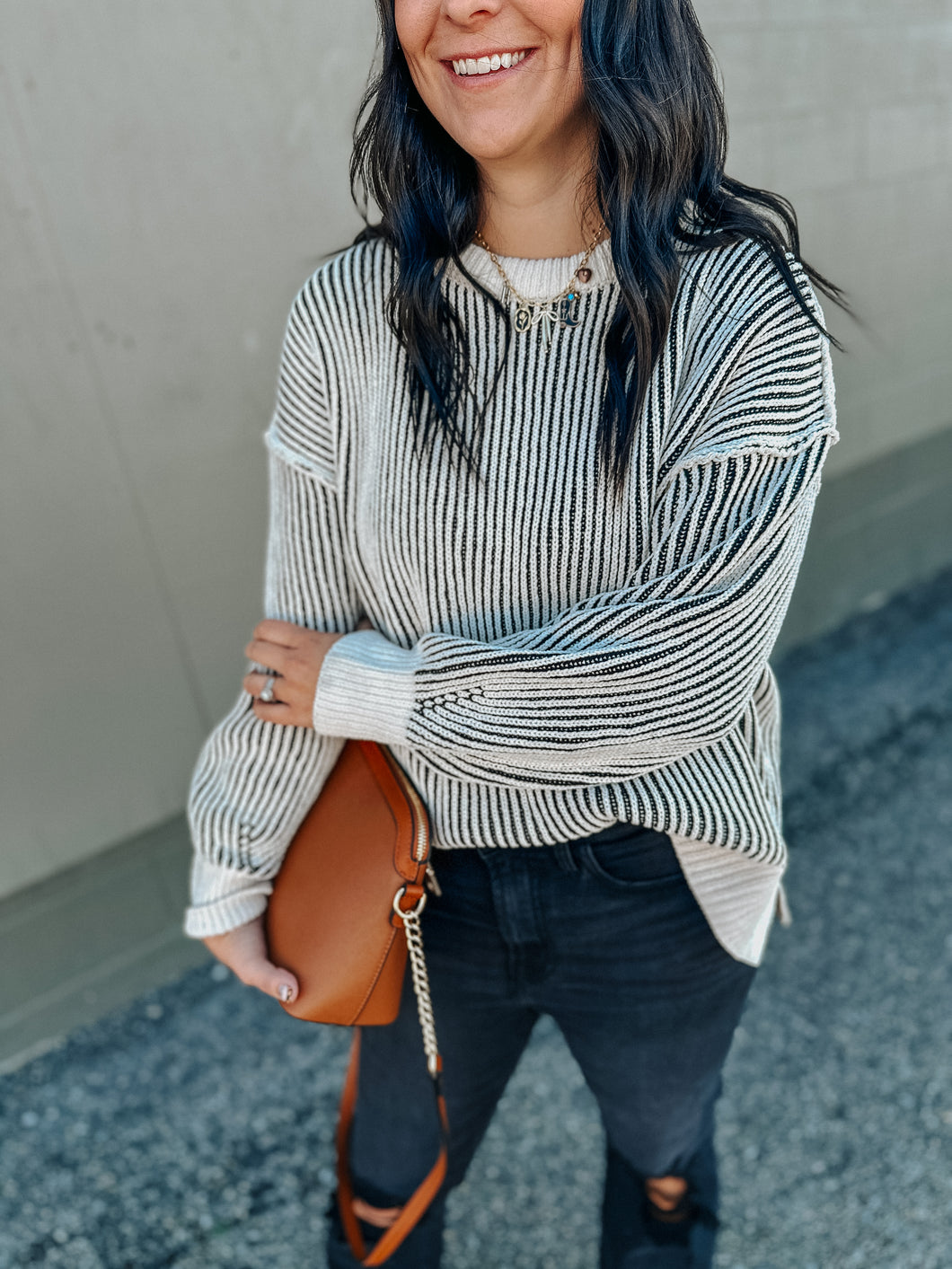 Rylee Plush Textured Sweater