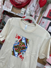 Load image into Gallery viewer, Queen of Heart Graphic Tee
