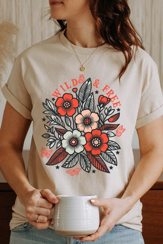 Roam Floral Artisan Graphic Tee