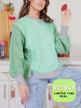 Load image into Gallery viewer, [HOTBUY] Minty Soul Vibes Pullover- super soft
