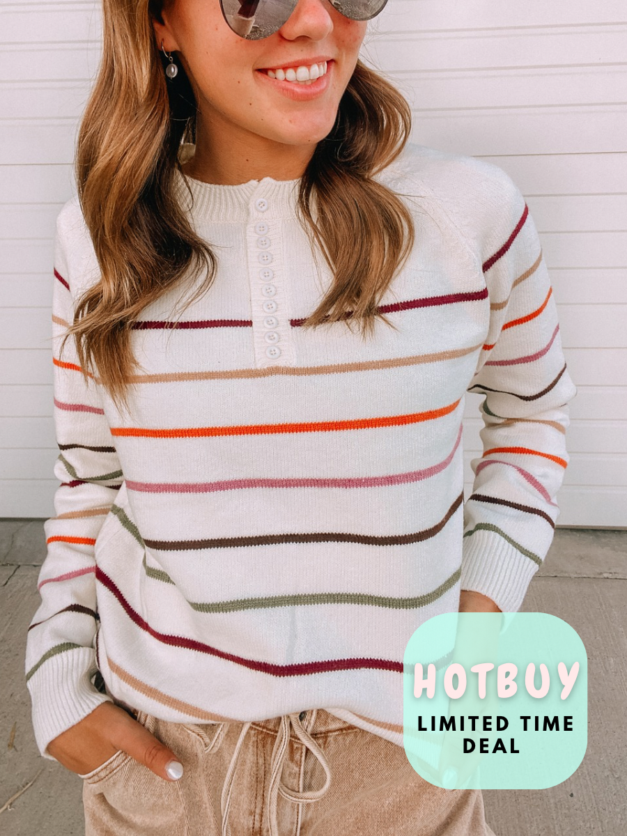 Harlow Striped Sweater