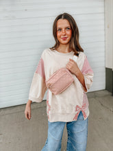 Load image into Gallery viewer, [PLUS] Sweetie STRIPED MIX PRINT Pullover
