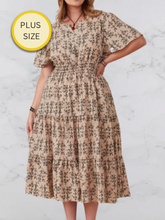 Load image into Gallery viewer, Emmerly Dress- Stretch waist
